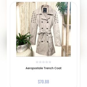 NWOT - Aeropostale Trench